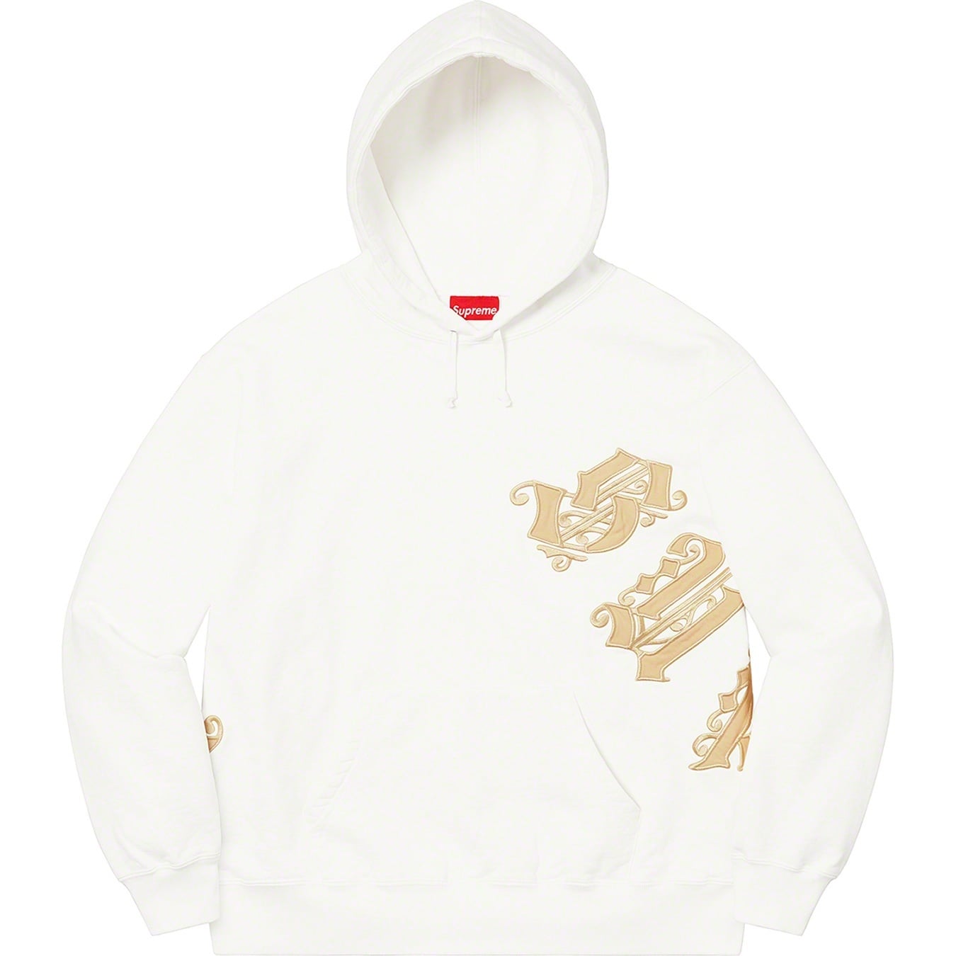 Old English Wrap Hooded Sweatshirt view 4